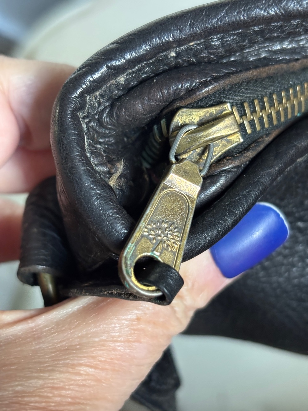 Vintage 1990s Mulberry Bag, Authenticated - Picture 8 of 15
